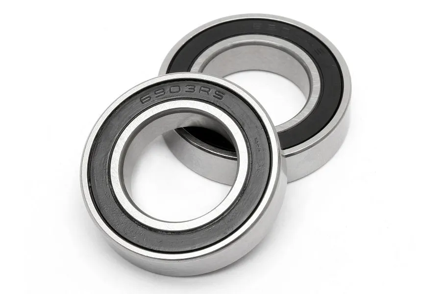 HPI 17x30x7mm Rubber Shielded Ball Bearings 2Pcs image 6098