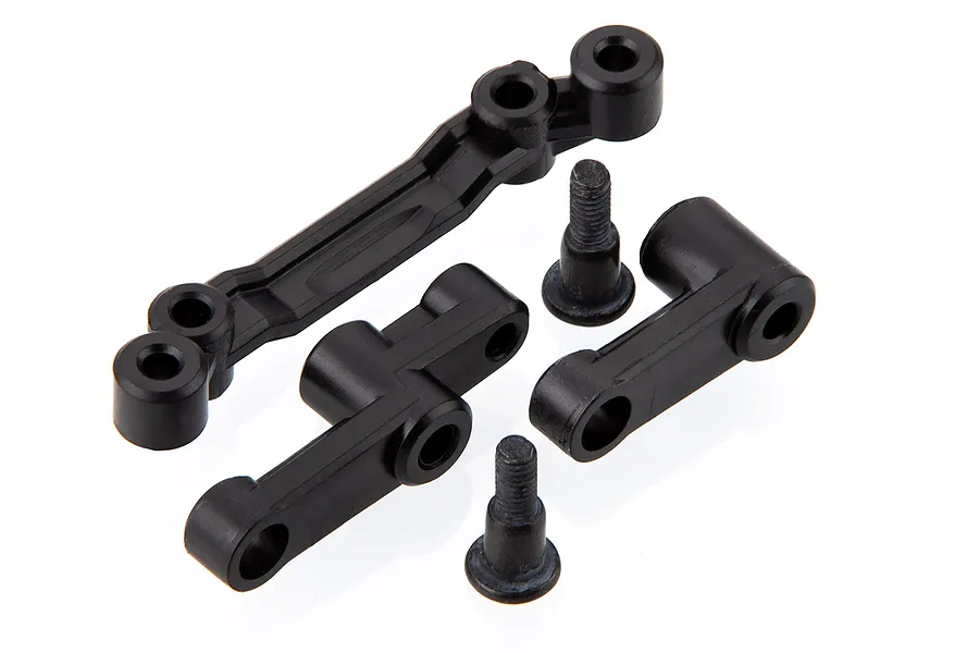 UDI 1/16 Steering Bellcrank &amp;amp; Drag Link Set image 60992