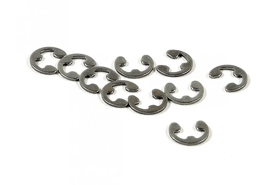 HPI 3mm E-Clips 10Pcs image 6105