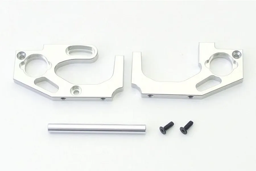 Kyosho Silver Aluminium Rear Axle Mount Set image 61054