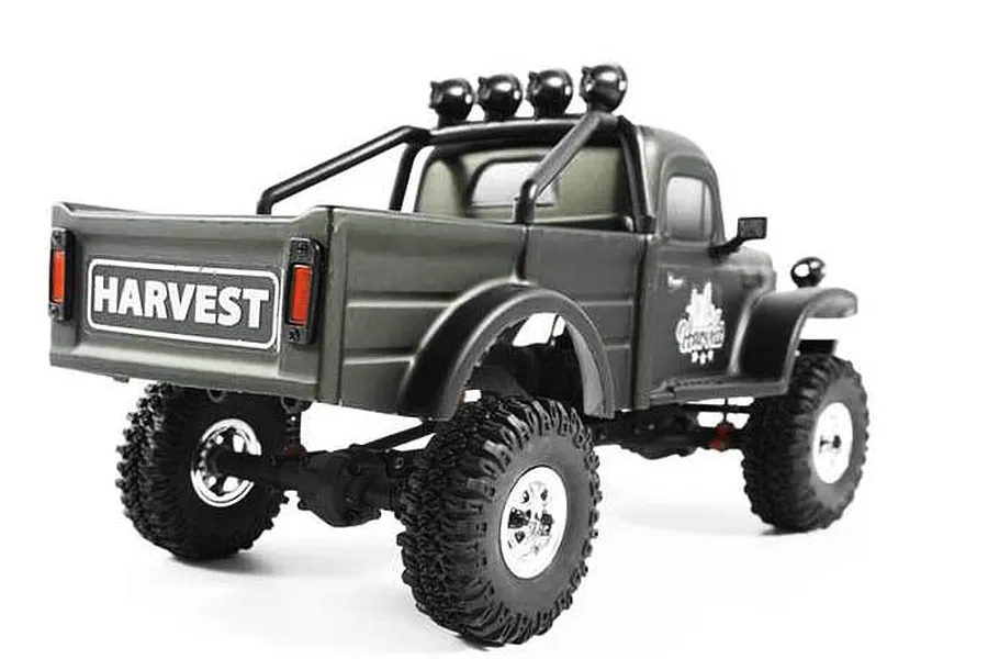 Hobby Plus CR-18 Harvest RC Rock Crawler Electric 4WD 1/18 Scale RTR - Grey image 61074