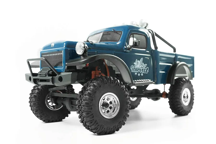 Hobby Plus CR-18 Harvest RC Rock Crawler Electric 4WD 1/18 Scale RTR - Blue image 61076