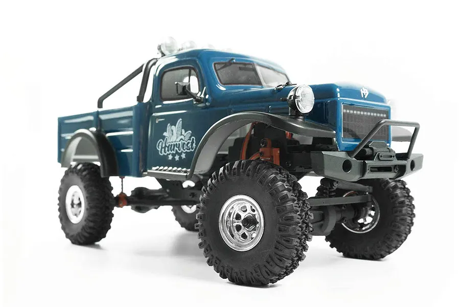 Hobby Plus CR-18 Harvest RC Rock Crawler Electric 4WD 1/18 Scale RTR - Blue image 61077