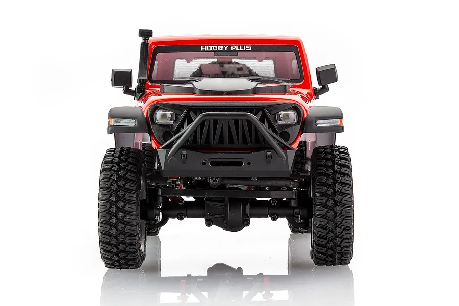 Hobby Plus CR-18 Kratos RC Rock Crawler Electric 4WD 1/18 Scale RTR - Red image 61084