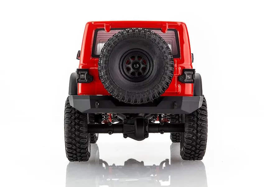 Hobby Plus CR-18 Kratos RC Rock Crawler Electric 4WD 1/18 Scale RTR - Red image 61085