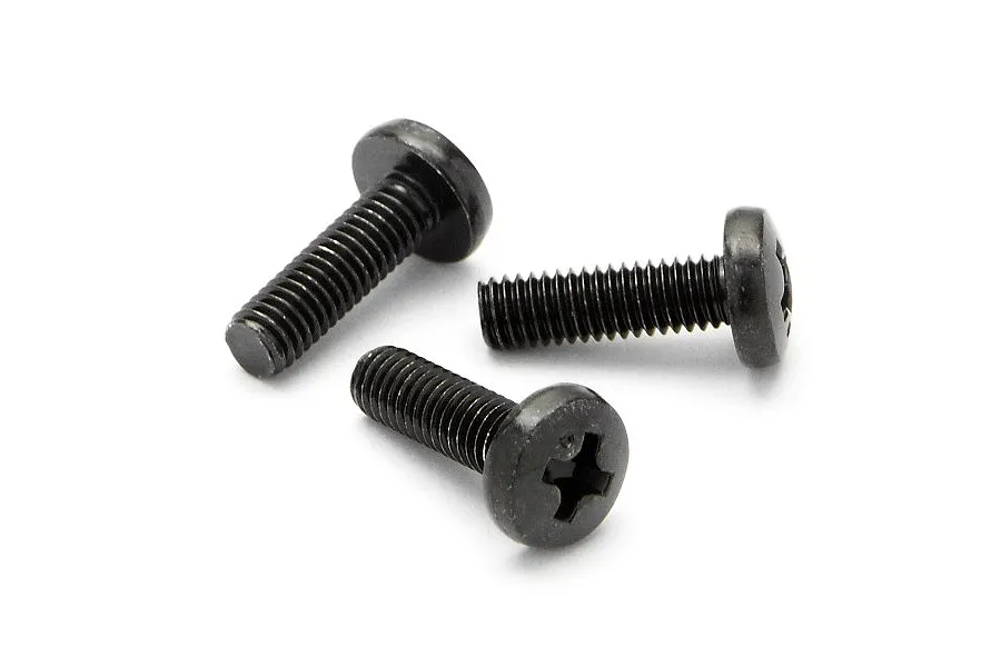 HPI 3x10mm Fine Thread Binder Head Screws 6Pcs image 6110