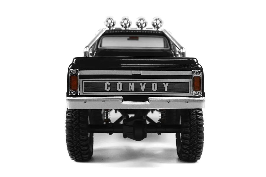 Hobby Plus CR-18 Convoy RC Rock Crawler Electric 4WD 1/18 Scale RTR - Black image 61126