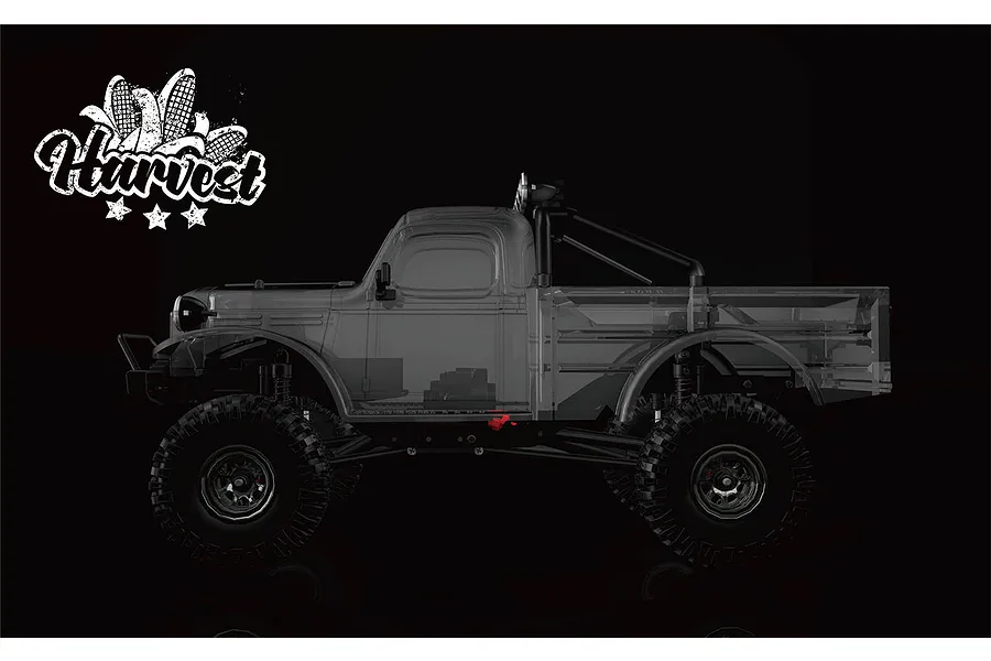 Hobby Plus Harvest CR-18 RC Rock Crawler Electric 4WD 1/18 Scale Kit image 61134
