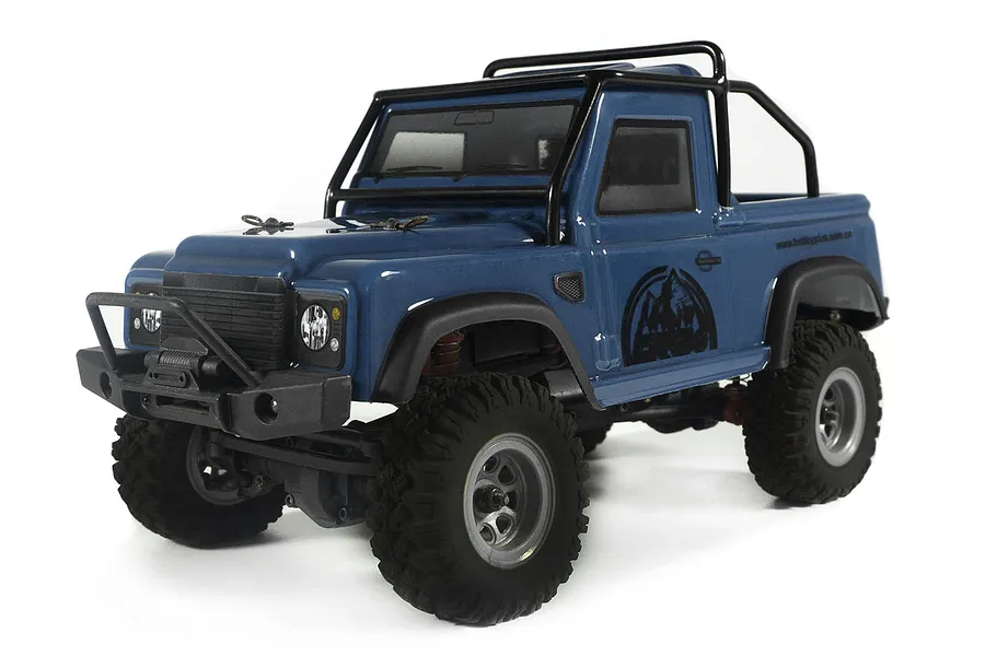 Hobby Plus CR-24 Defender RC Rock Crawler Electric 4WD 1/24 Scale RTR - Dark Blue image 61150