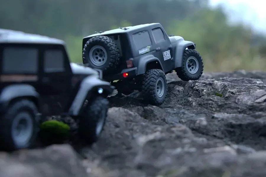 Hobby Plus CR-24 Ranger RC Rock Crawler Electric 4WD 1/24 Scale RTR - Blue image 61157