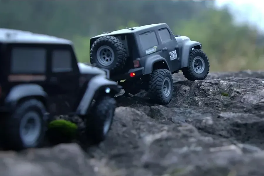 Hobby Plus CR-24 Ranger RC Rock Crawler Electric 4WD 1/24 Scale RTR - Black image 61162