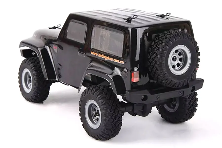 Hobby Plus CR-24 Ranger RC Rock Crawler Electric 4WD 1/24 Scale RTR - Black image 61163