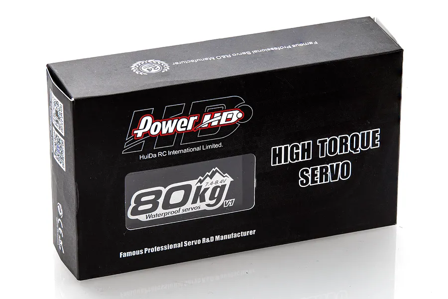 Power HD 1/5 WH-80KG 80kg Metal Geared Waterproof Servo image 61173