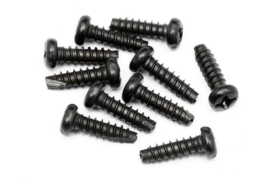 HPI 3x10mm Coarse Thread Binder Head Screws 10Pcs image 6122