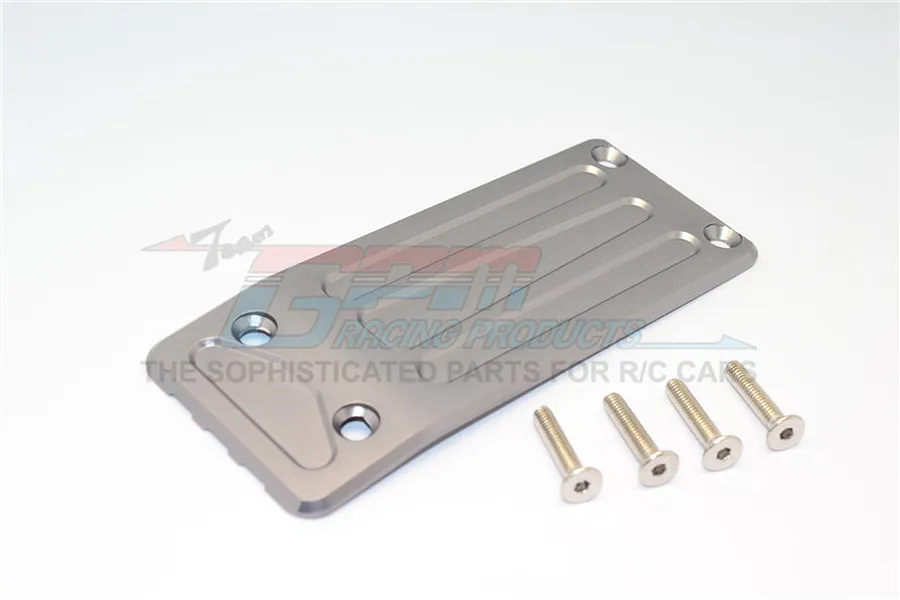GPM Grey Silver Aluminium Front Skid Plate image 61266