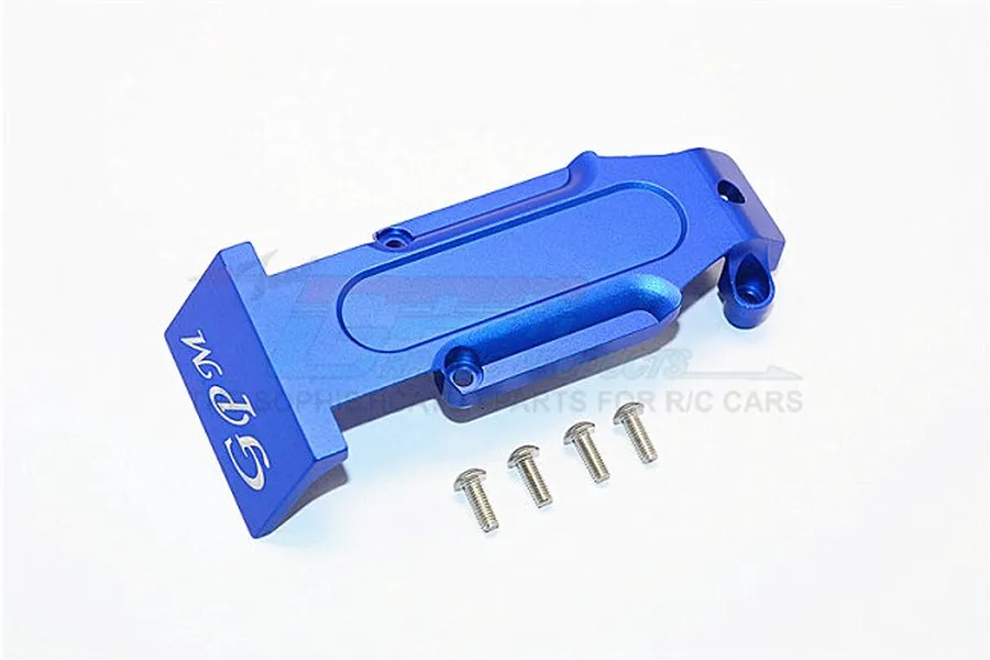 GPM Blue Aluminium Rear Skid Plate image 1