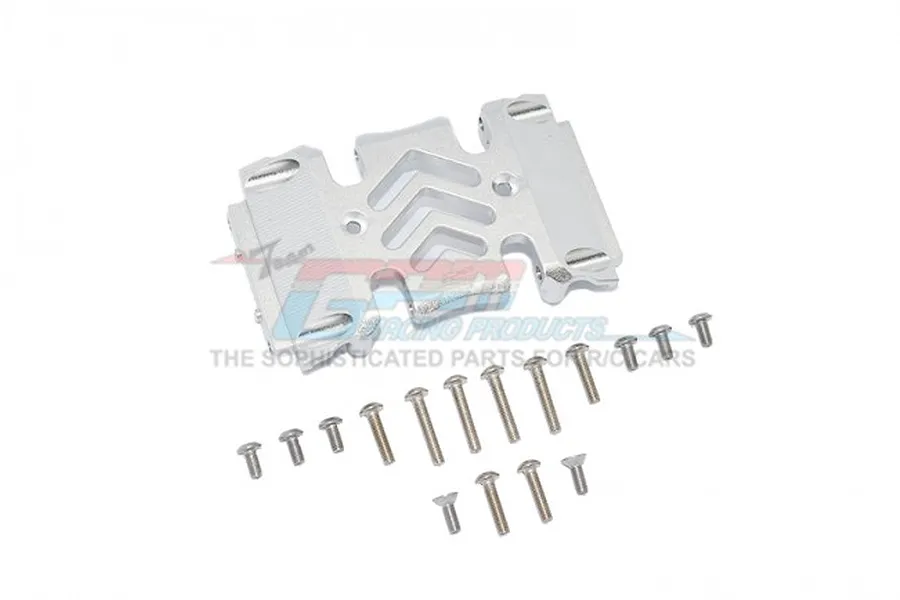 GPM Silver Aluminium Centre Gear Box Skid Plate image 61274
