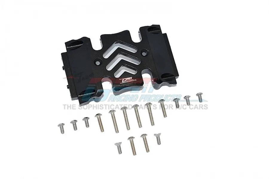 GPM Black Aluminium Centre Gear Box Skid Plate image 61288