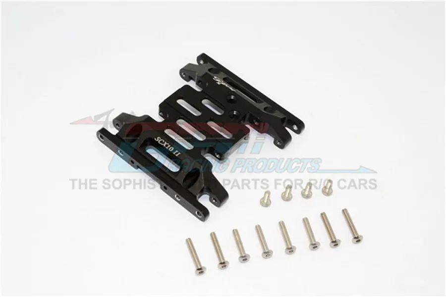 GPM Black Aluminium Centre Gear Box Skid Plate image 1