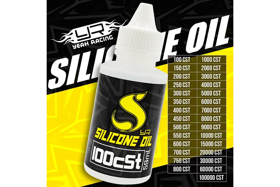 Yeah Racing 350cst Silicone Shock Oil 59ml image 2