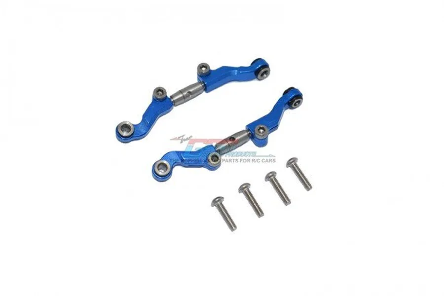 GPM Blue Aluminium Losi 1/18 Mini-T 2.0 Steering Tie Rod Set image 61387
