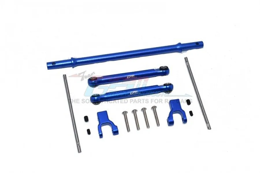 GPM Blue Aluminium Axial RBX10 Ryft Rear Sway Bar Set image 61391