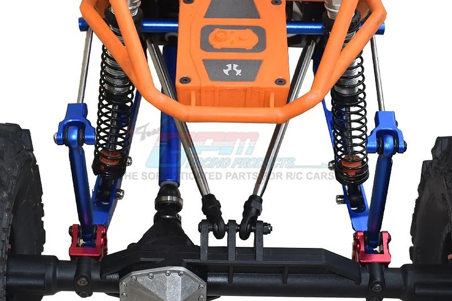 GPM Blue Aluminium Axial RBX10 Ryft Rear Sway Bar Set image 2