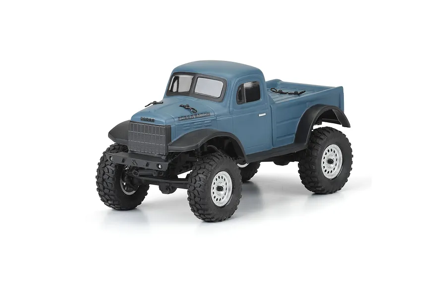Pro-Line 1/24 SCX24 JLU 1946 Dodge Power Wagon Clear Unpainted Body Shell image 61495