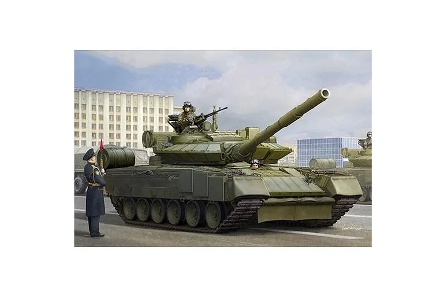 Trumpeter 09588 1/35 Russian T-80BVM MBT (Marine Corps) Scaled Plastic Model Kit image 61540