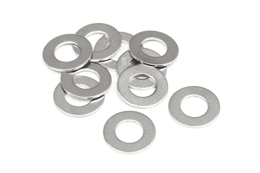 HPI 5x10x0.5mm Steel Washers 10Pcs image 6155