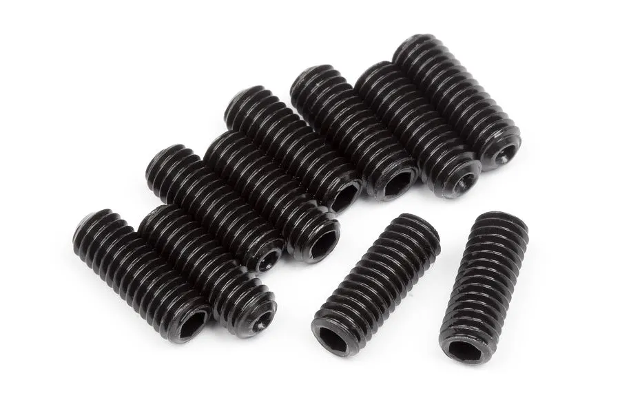 HPI 3x8mm Fine Thread Grub Screws 10Pcs image 6159