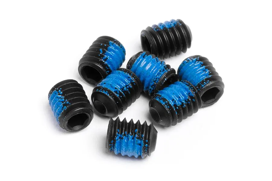 HPI 4x5mm Fine Thread Grub Screws 8Pcs image 6163