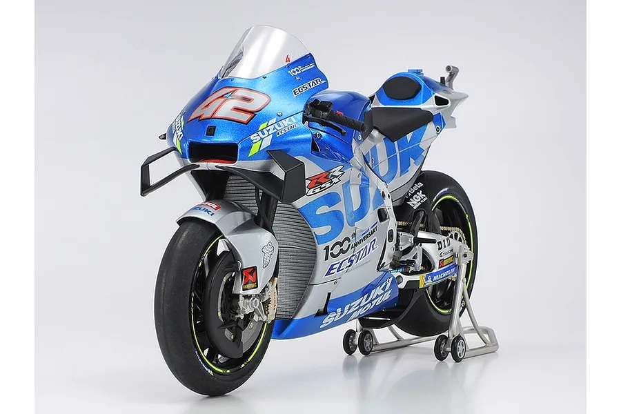 Tamiya 1/12 Team Suzuki ECSTAR GSX-RR &amp;#039;20 Scaled Plastic Model Kit image 61621
