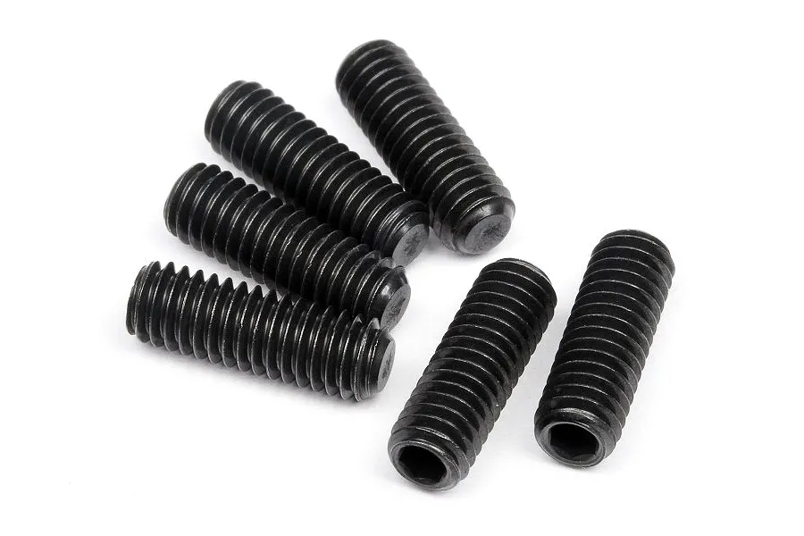 HPI 4x12mm Fine Thread Grub Screws 6Pcs image 6164