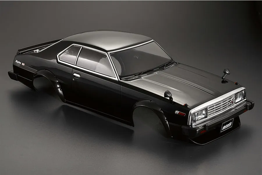 Killerbody 1/10 1980 Skyline Hardtop 2000 Turbo GT-ES Body Shell Set - Black image 61660