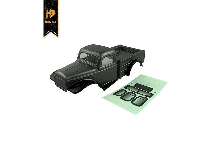 Hobby Plus 1/18 Harvest Matte Grey Painted Body Shell image 61726
