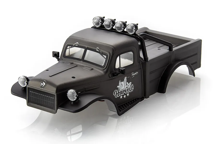 Hobby Plus 1/18 Harvest Matte Grey Painted Body Shell w/ LED Lights image 61728