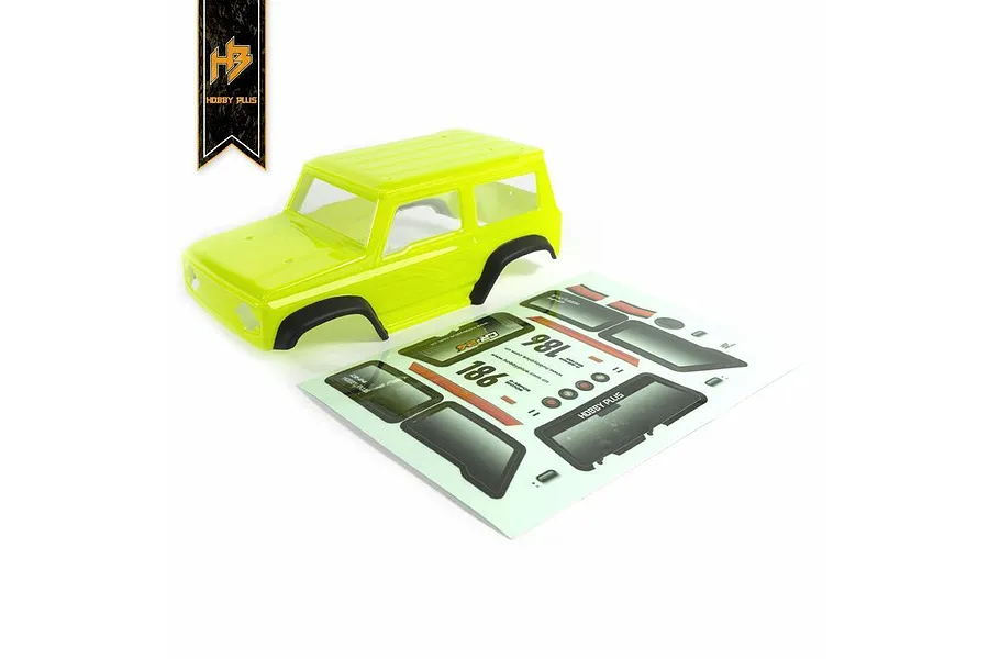 Hobby Plus 1/24 G-Armour Yellow Painted Body Shell image 61736