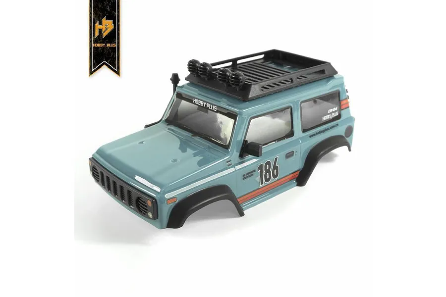 Hobby Plus 1/24 G-Armour Cement Grey Painted Body Shell w/ LED Lights image 61739