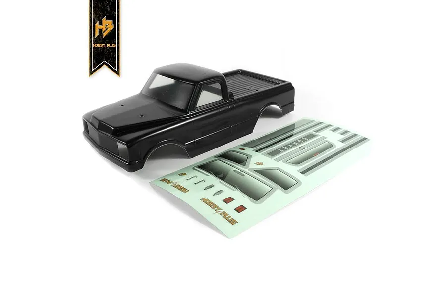 Hobby Plus 1/18 Convoy Glossy Black Painted Body Shell image 61741