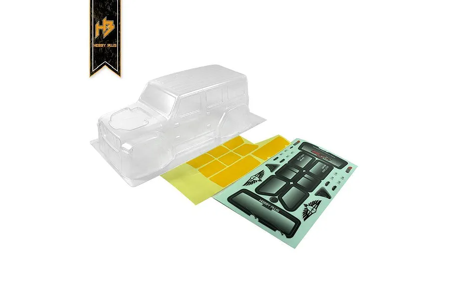 Hobby Plus 1/18 Kratos Clear Unpainted Body Shell image 61744