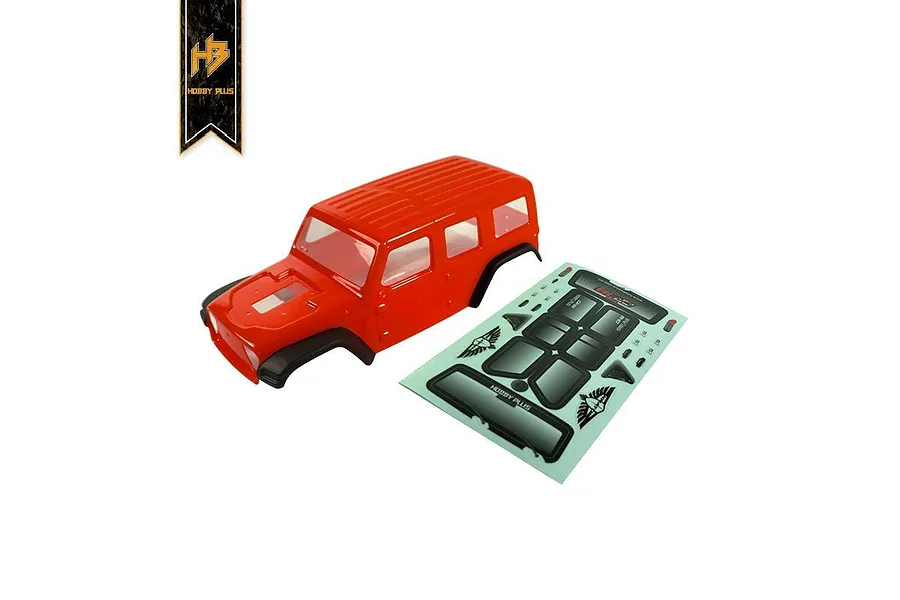 Hobby Plus 1/18 Kratos Red Painted Body Shell image 61745