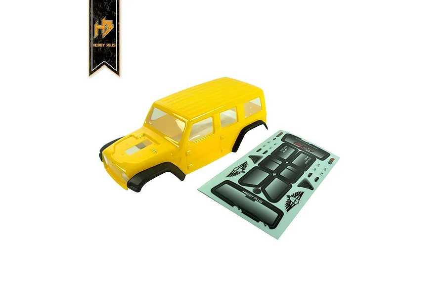 Hobby Plus 1/18 Kratos Yellow Painted Body Shell image 61746