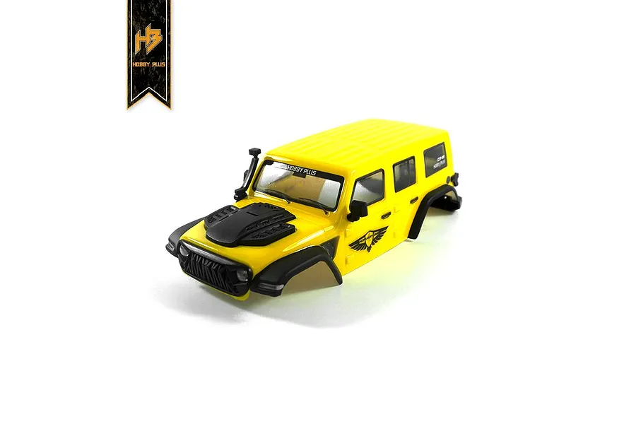 Hobby Plus 1/18 Kratos Yellow Painted Body Shell w/ Accessories image 61748