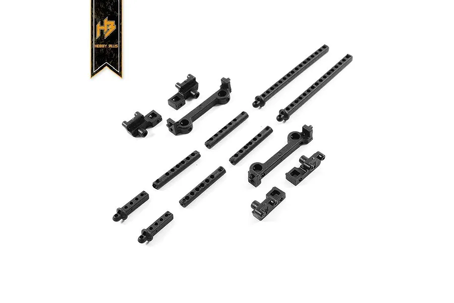 Hobby Plus Body &amp;amp; Bumper Mounts Set image 61770