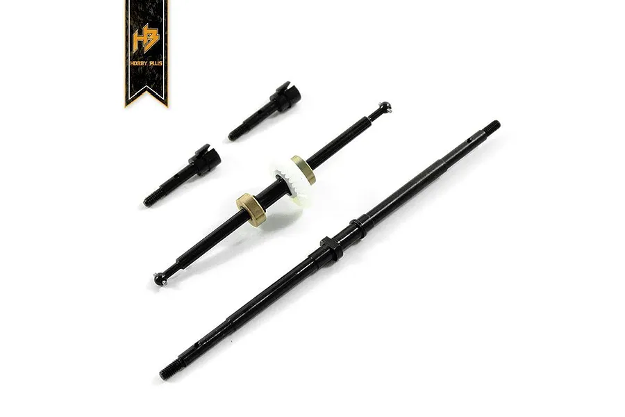 Hobby Plus CR-24 Drive Shaft &amp;amp; Wheel Axles Set image 61773