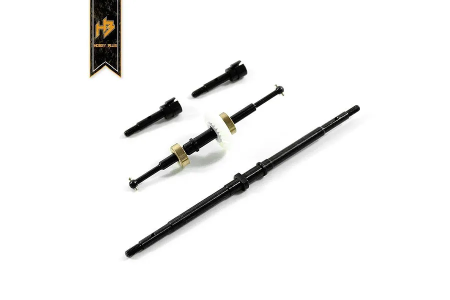 Hobby Plus CR-18 Drive Shaft &amp;amp; Wheel Axles Set image 61783