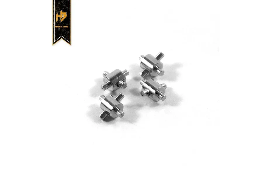 Hobby Plus Steel U-Joint Cross Balls 4Pcs image 61786