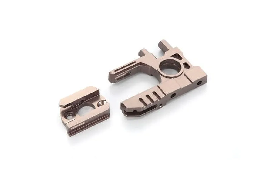 Kyosho Gunmetal Aluminium Motor Mount Set For 1/8 Inferno image 61819