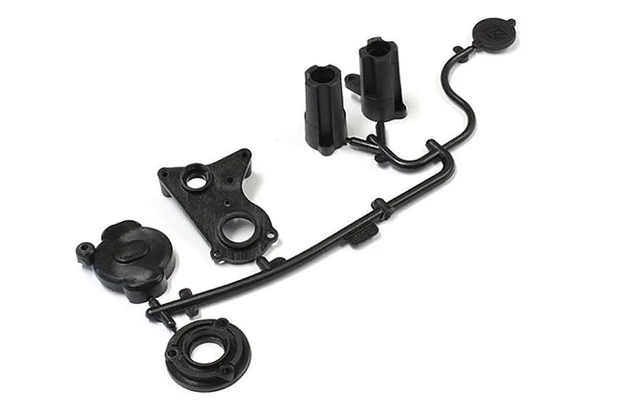 Kyosho Rear Hub Tube &amp;amp; Cover Set For 1/10 Outlaw Rampage image 61824